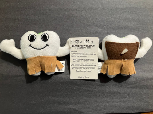 tooth doll front/back