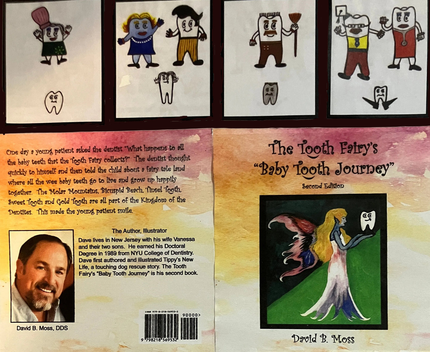 Tooth Fairy's "Baby Tooth Journey" book