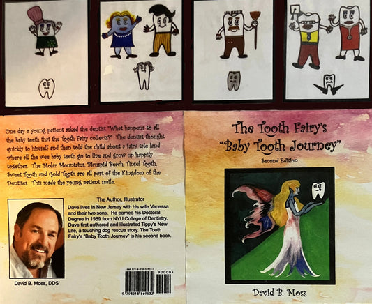 Tooth Fairy's "Baby Tooth Journey" book